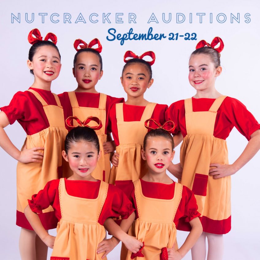 2019 Nutcracker Auditions Sept 21 And 22 Alameda Ballet Academy